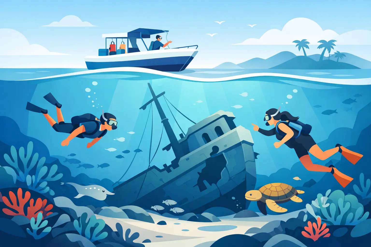 Why a Guided Shipwreck Snorkeling Trip Wins