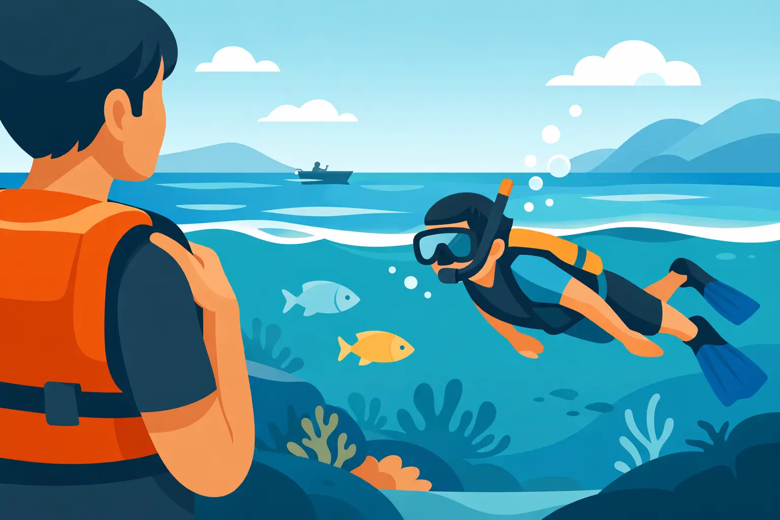 Can Non Swimmers Snorkel Safely?