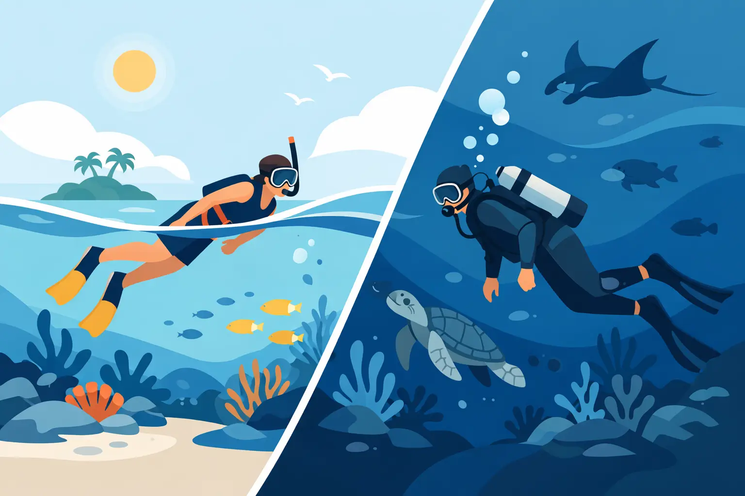 Snorkeling vs Scuba Diving: Which Fits You?