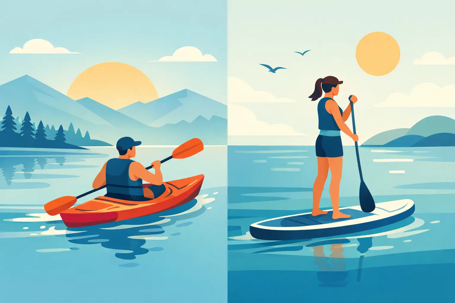 Kayaking vs Paddle Boarding: Which Fits You?