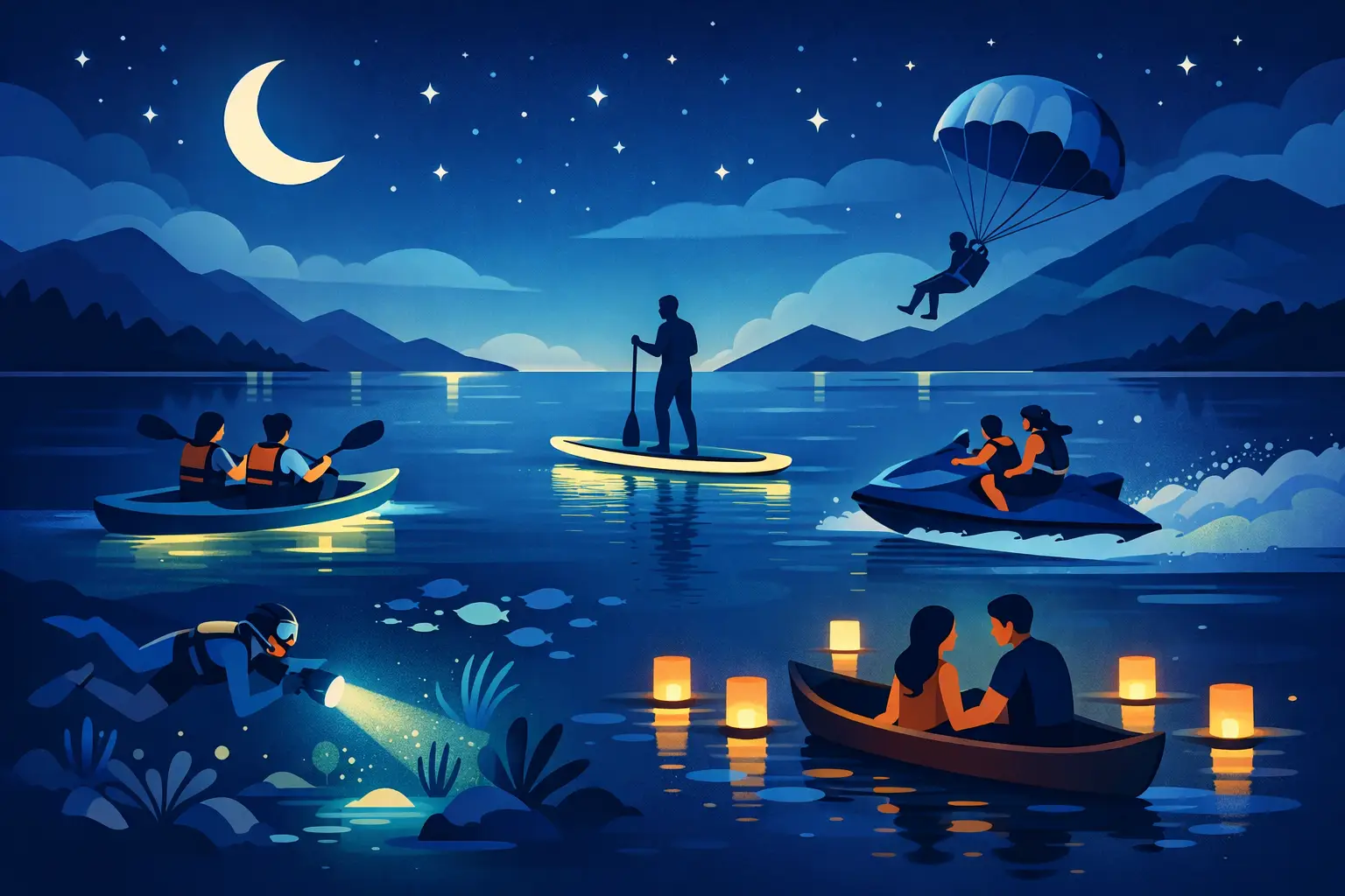 7 Best Night Water Adventures to Try