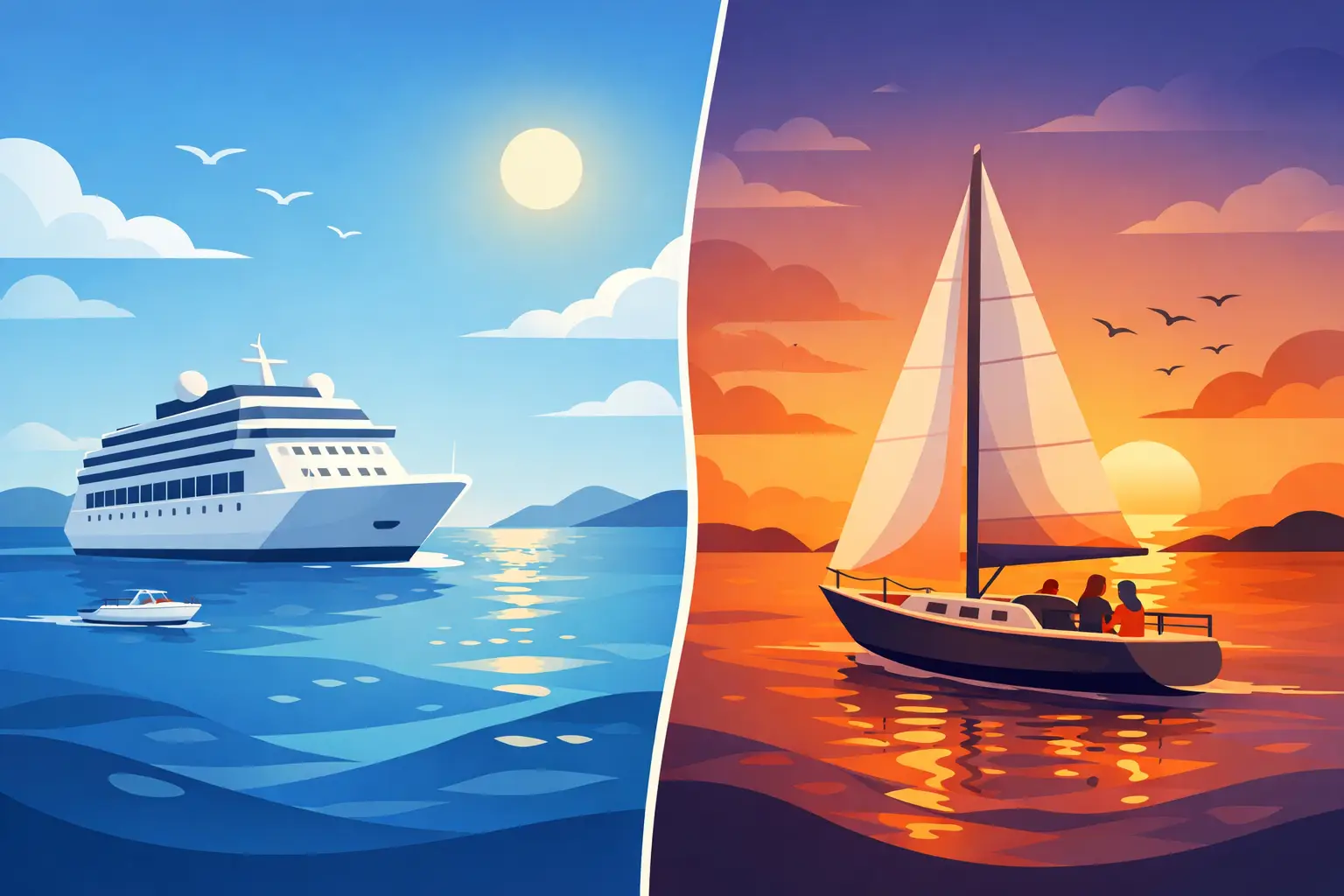 Day Cruise vs Sunset Sail: Which Feels Right?