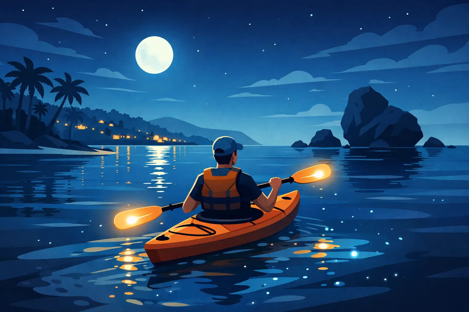 Night Kayaking Safety Guide for Barbados Waters