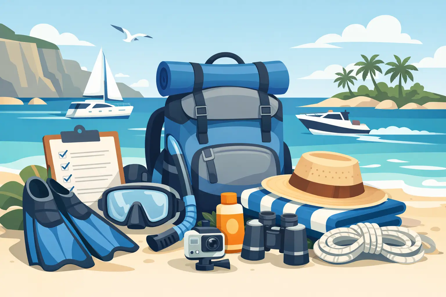 Marine Excursion Packing Checklist for Barbados