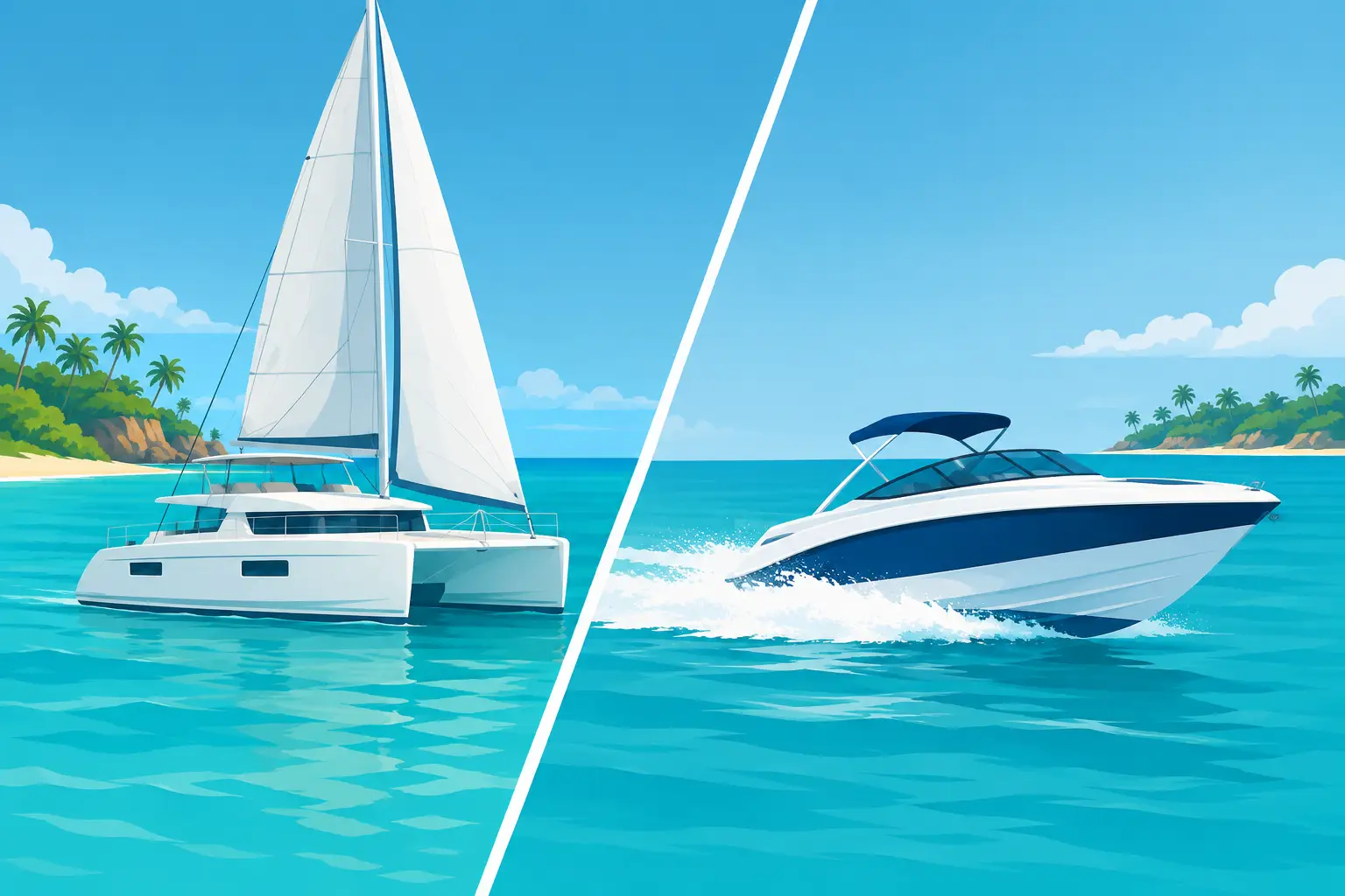 Catamaran Versus Speedboat: Which Barbados Ride?