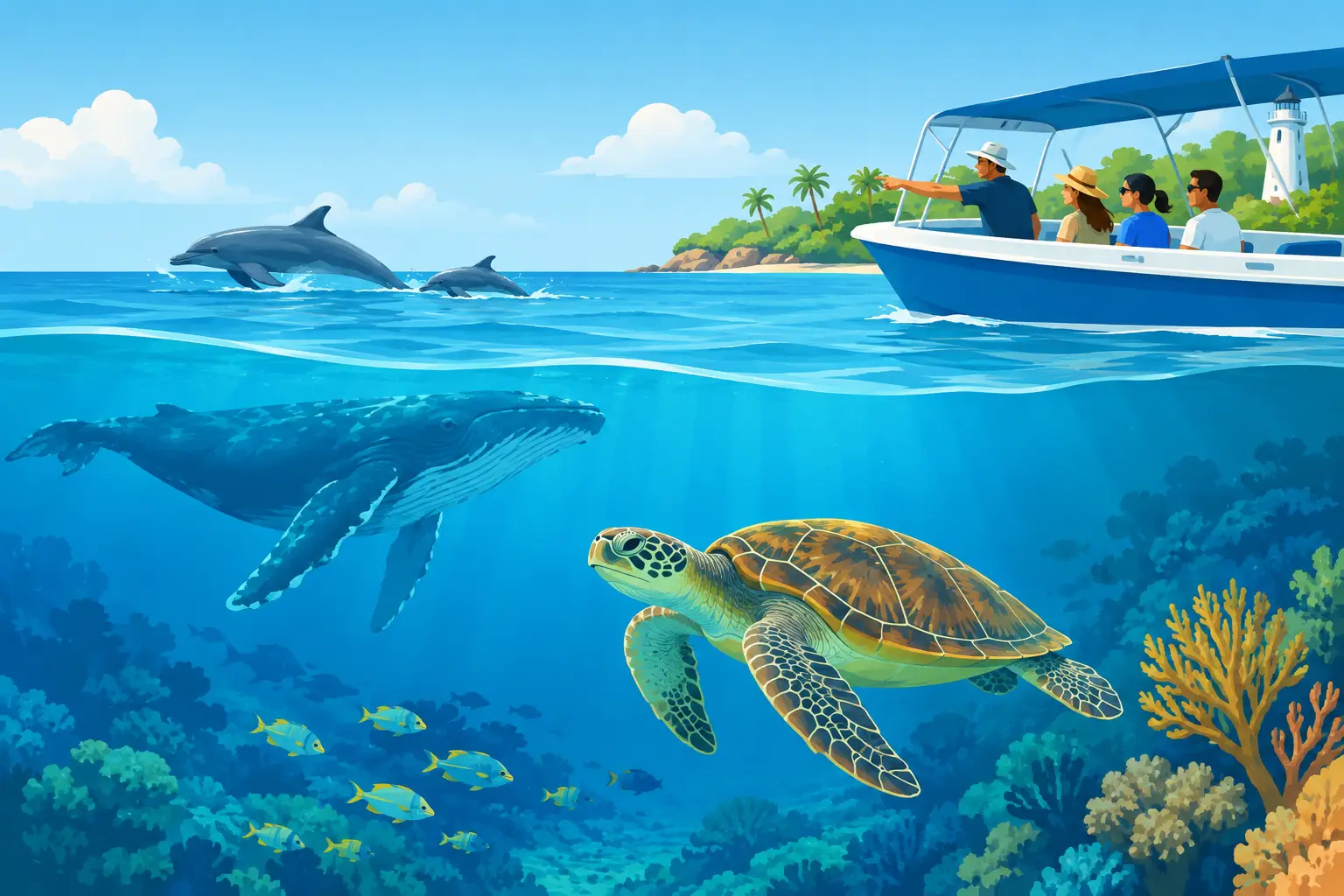 Marine Wildlife Tour Expectations in Barbados